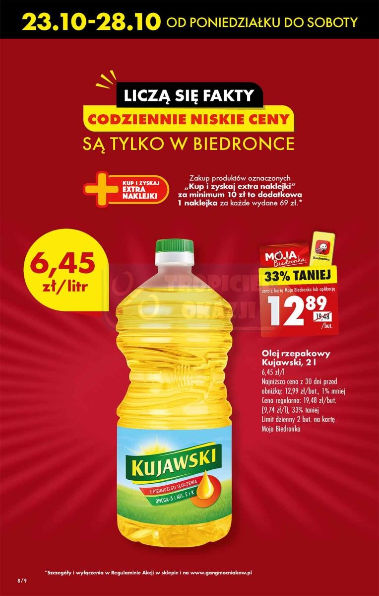 Gazetka promocyjna Biedronka do 31/10/2023 str.8