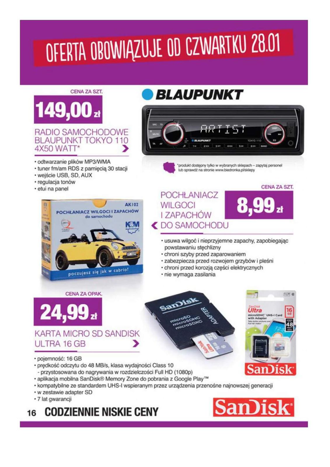 Gazetka promocyjna Biedronka do 07/02/2016 str.16