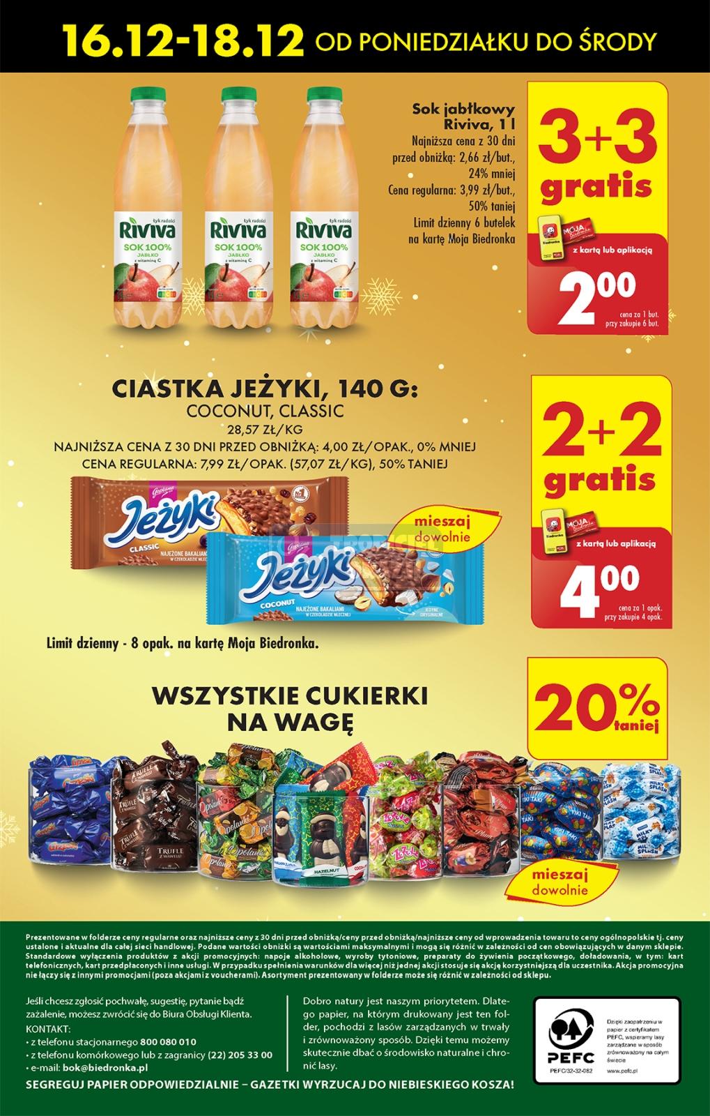 Gazetka promocyjna Biedronka do 22/12/2024 str.64