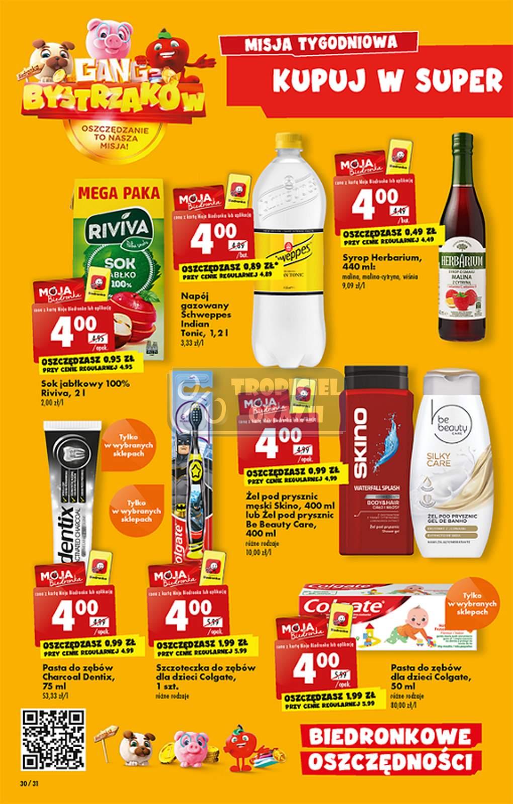 Gazetka promocyjna Biedronka do 01/10/2022 str.30