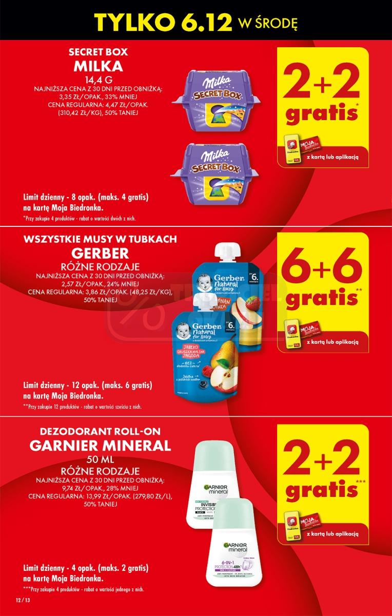 Gazetka promocyjna Biedronka do 10/12/2023 str.12