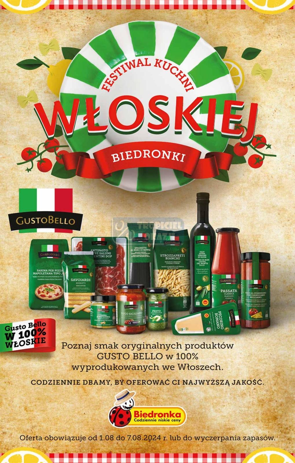 Gazetka promocyjna Biedronka do 07/08/2024 str.1