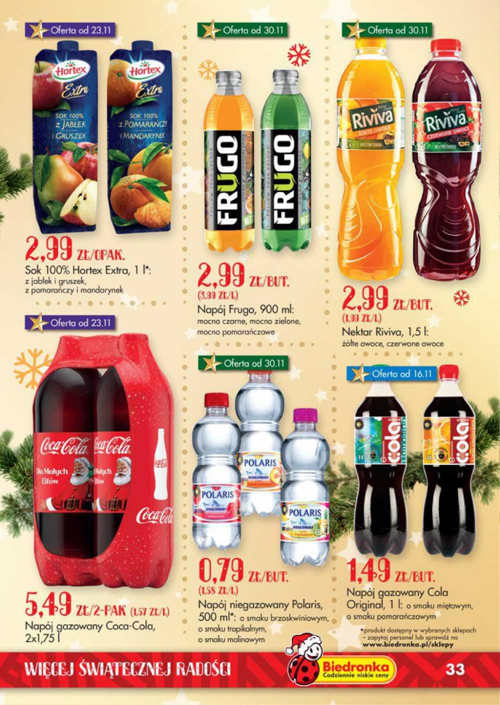 Gazetka promocyjna Biedronka do 06/12/2015 str.33