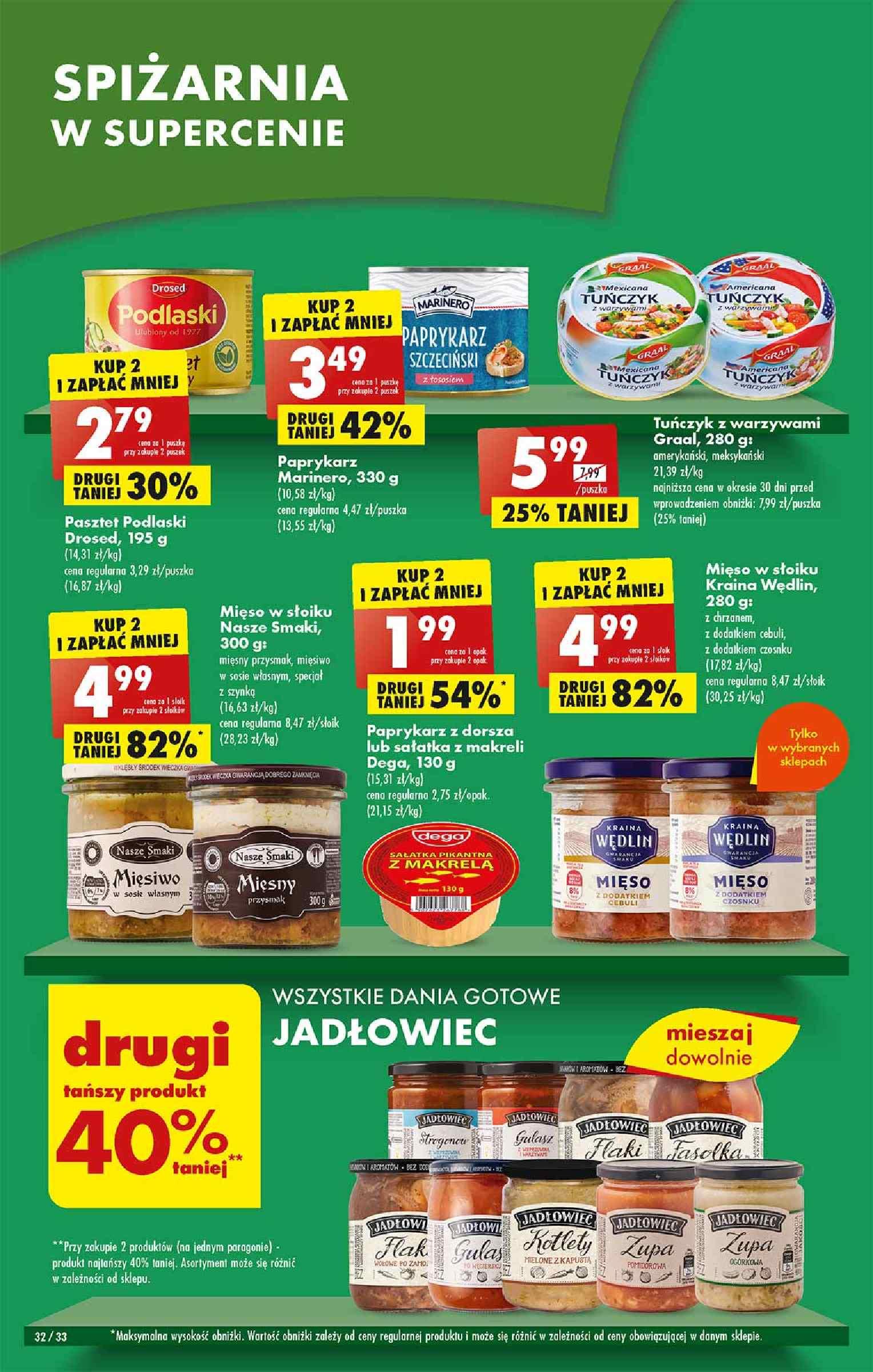 Gazetka promocyjna Biedronka do 01/07/2023 str.32