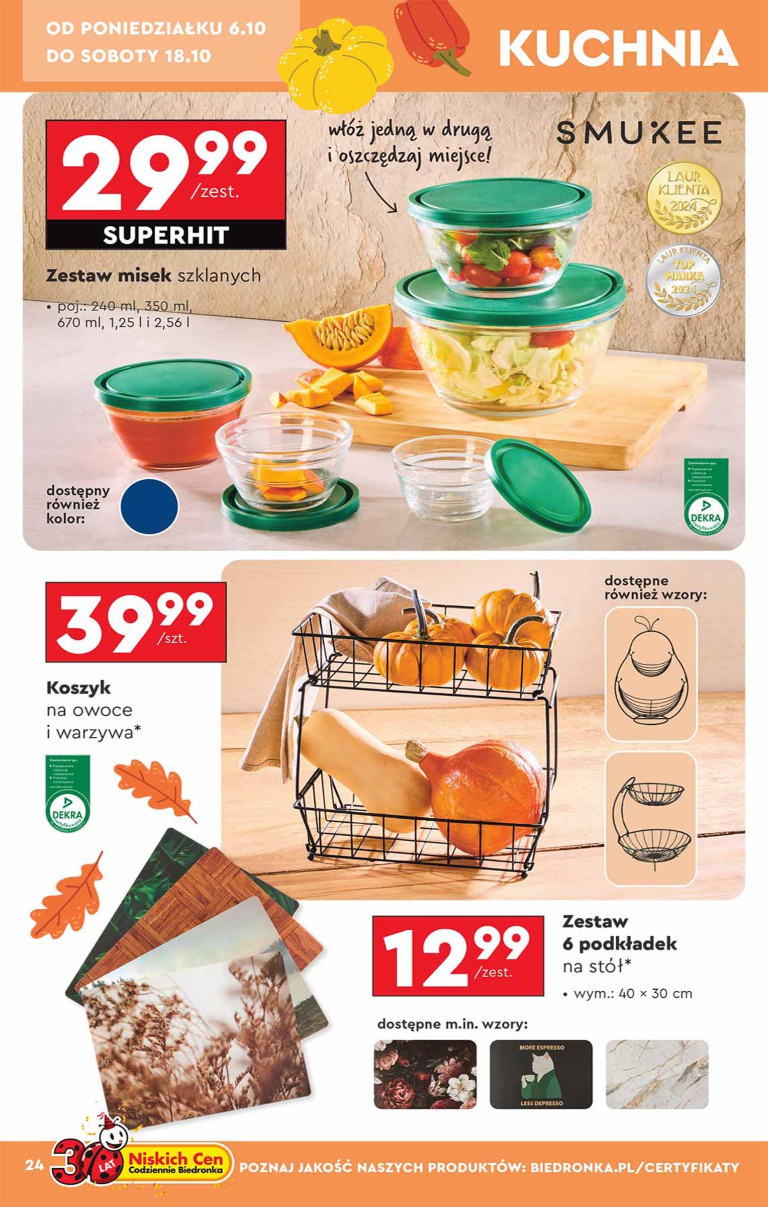 Gazetka promocyjna Biedronka do 22/10/2025 str.24
