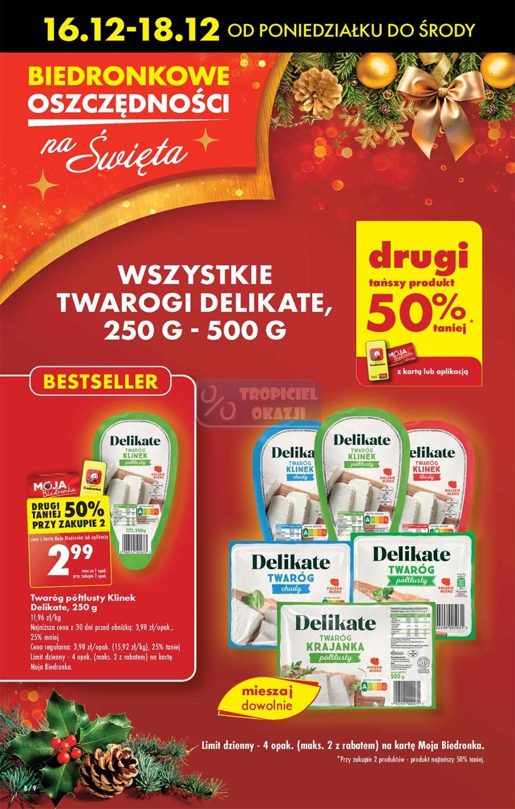 Gazetka promocyjna Biedronka do 22/12/2024 str.8