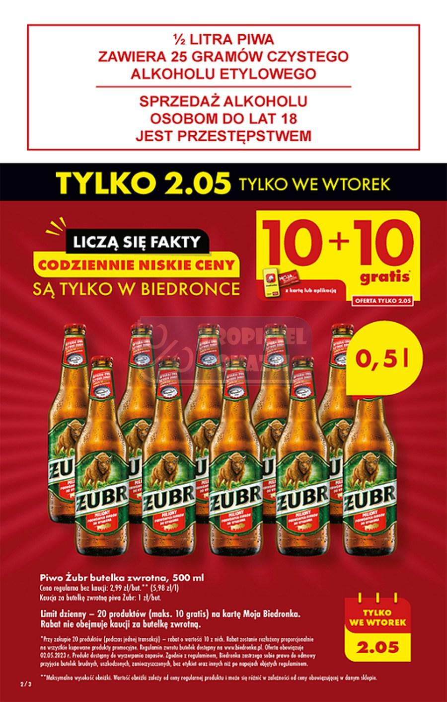 Gazetka promocyjna Biedronka do 06/05/2023 str.2