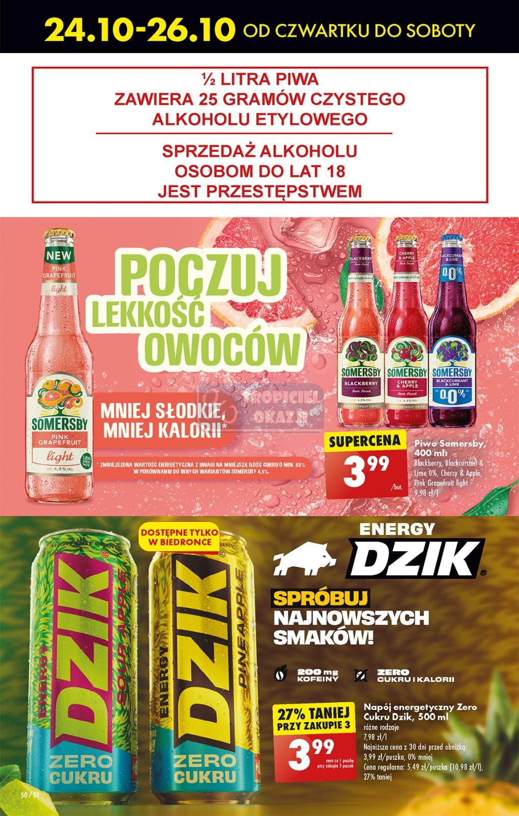 Gazetka promocyjna Biedronka do 30/10/2024 str.50