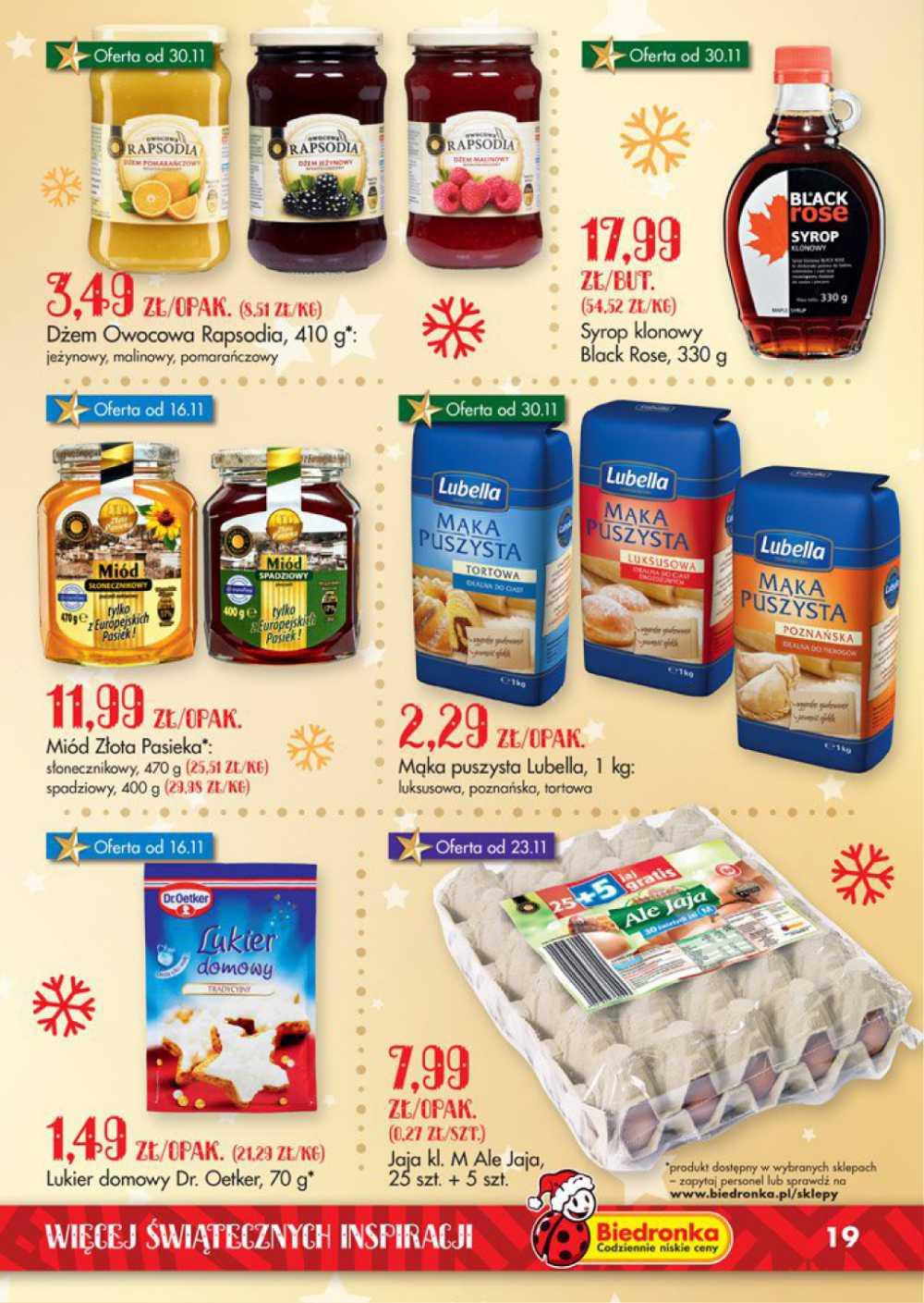 Gazetka promocyjna Biedronka do 06/12/2015 str.19