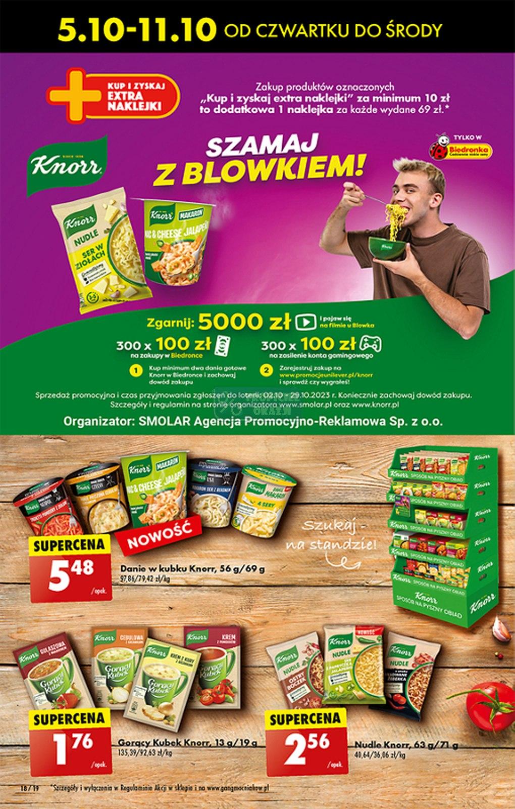 Gazetka promocyjna Biedronka do 11/10/2023 str.18