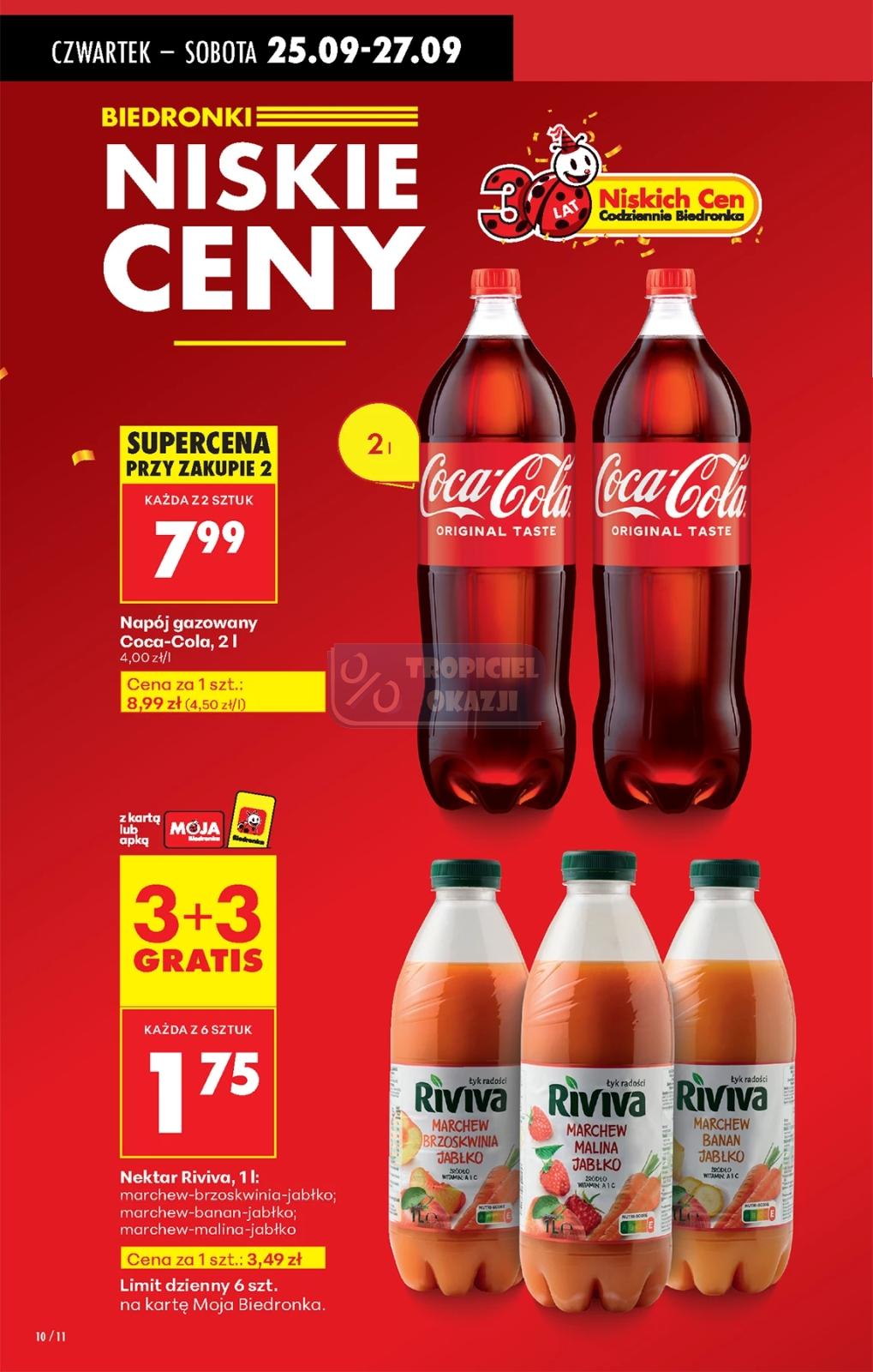 Gazetka promocyjna Biedronka do 01/10/2025 str.10