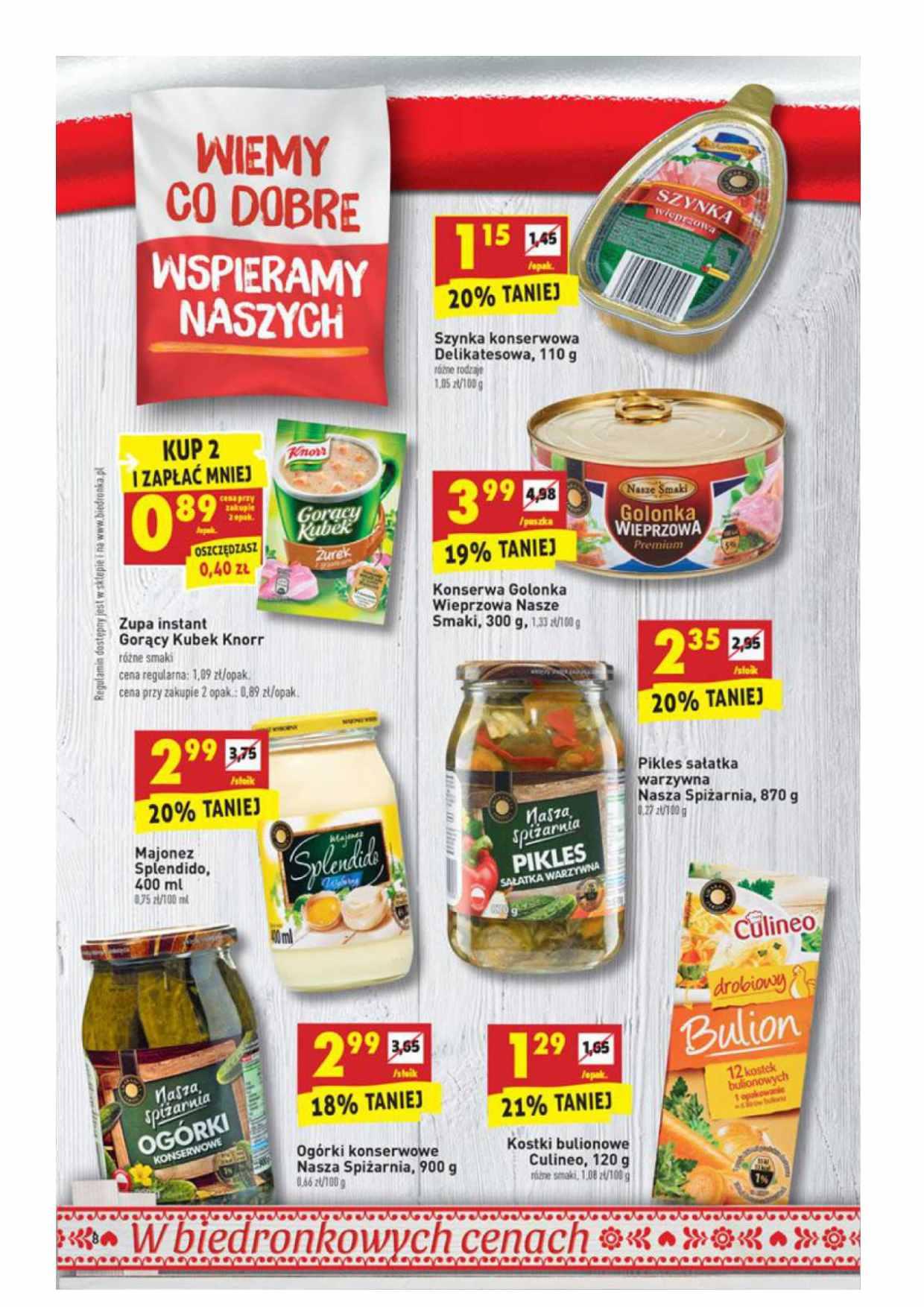 Gazetka promocyjna Biedronka do 29/06/2016 str.8