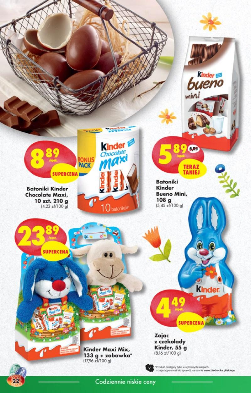 Gazetka promocyjna Biedronka do 02/04/2017 str.22
