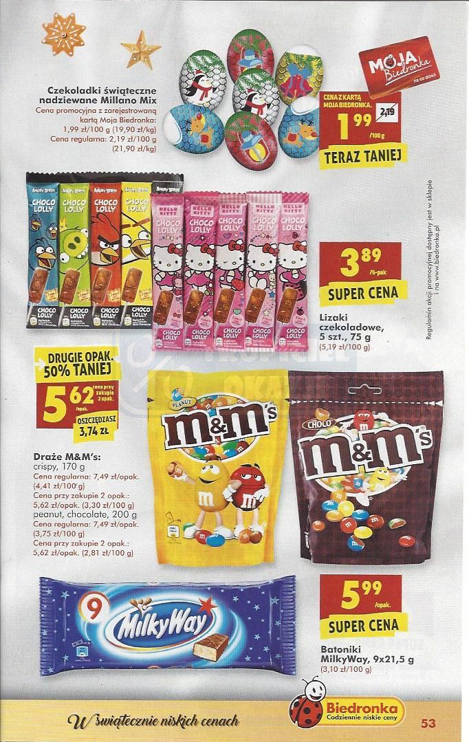 Gazetka promocyjna Biedronka do 30/11/2016 str.53