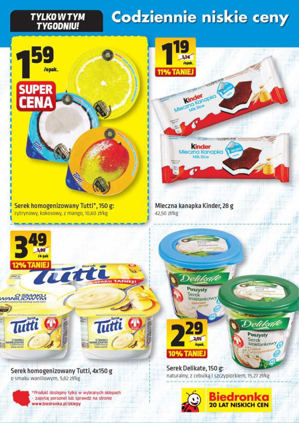 Gazetka promocyjna Biedronka do 11/11/2015 str.7