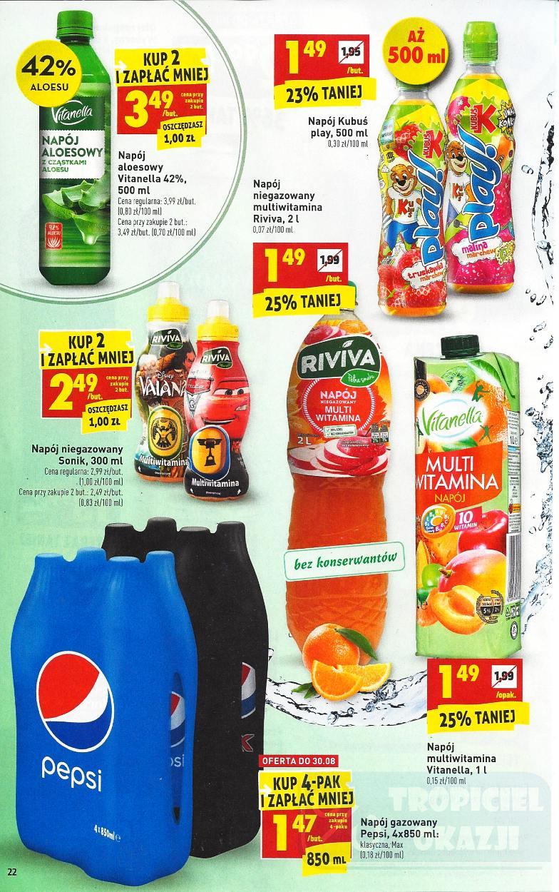 Gazetka promocyjna Biedronka do 03/09/2017 str.22