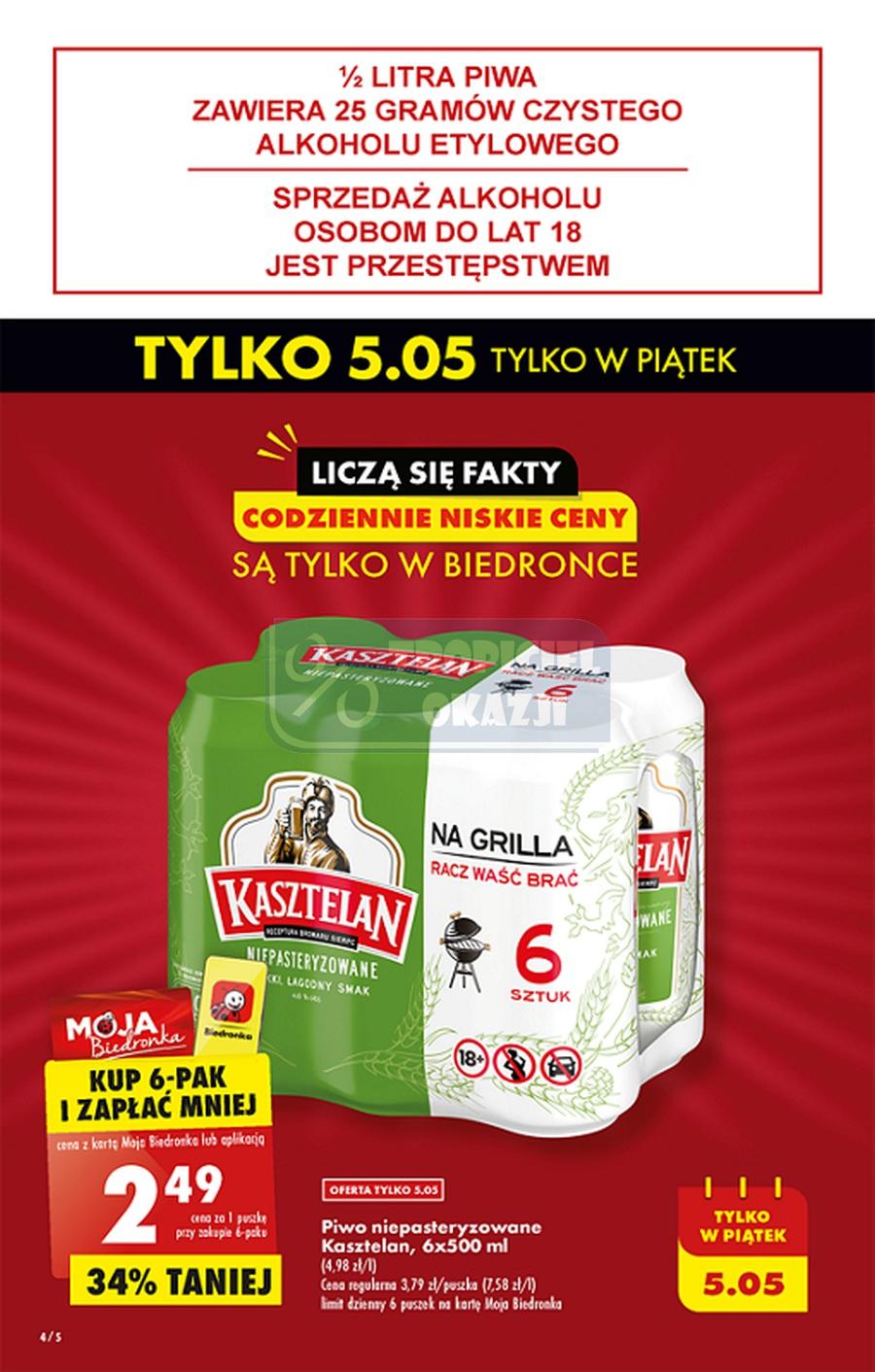 Gazetka promocyjna Biedronka do 06/05/2023 str.4