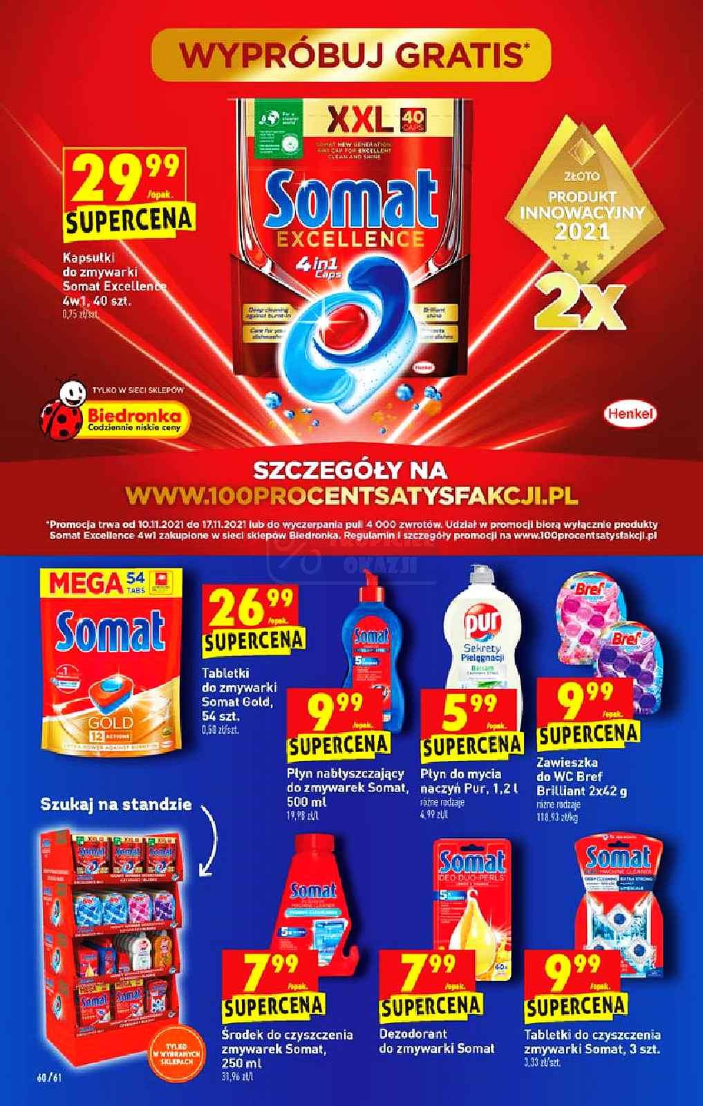 Gazetka promocyjna Biedronka do 17/11/2021 str.60