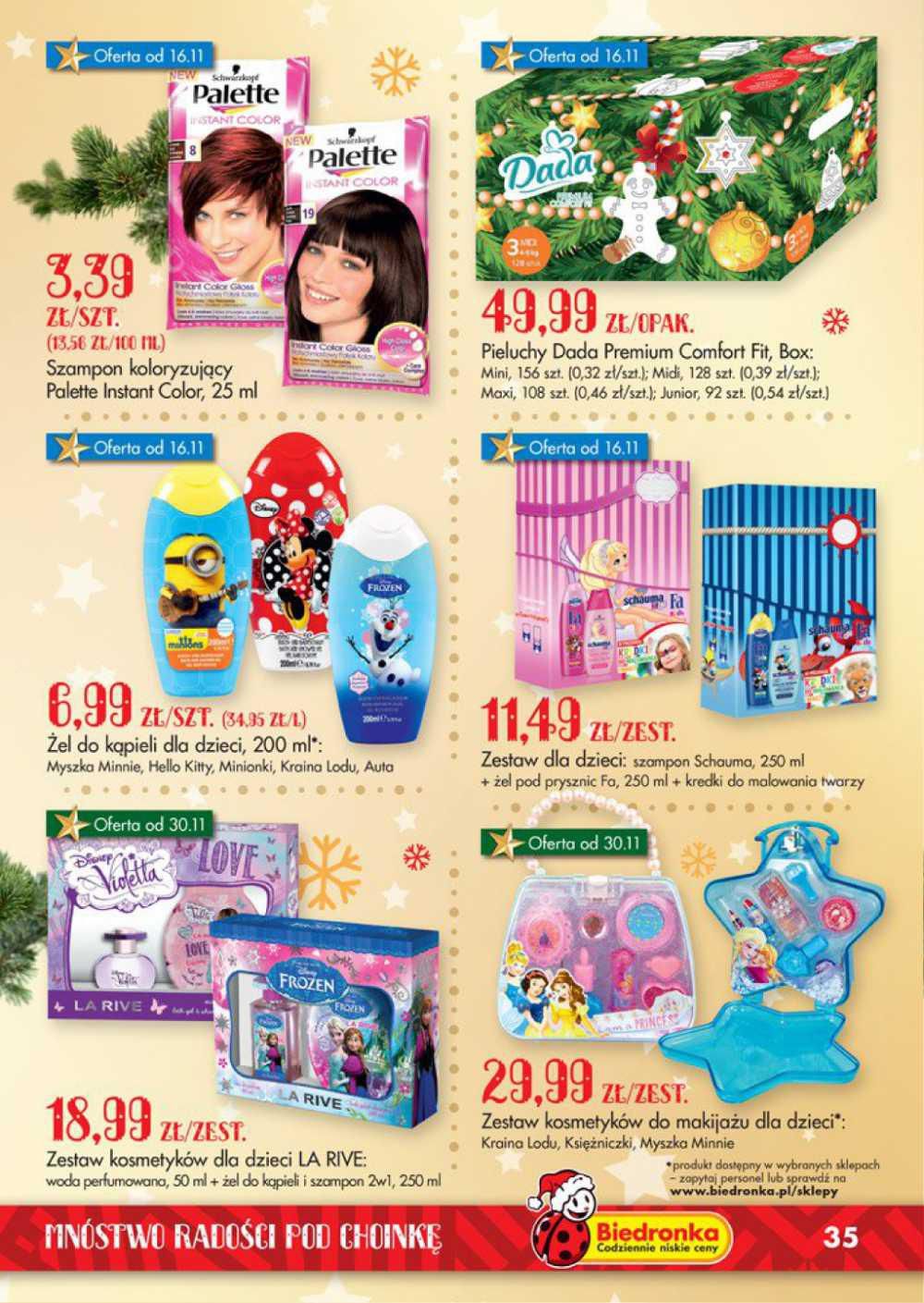Gazetka promocyjna Biedronka do 06/12/2015 str.35