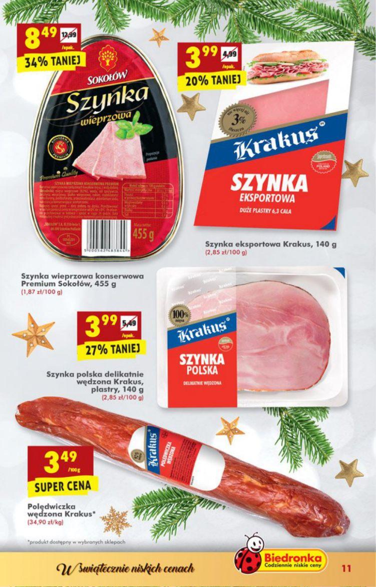Gazetka promocyjna Biedronka do 24/12/2016 str.11