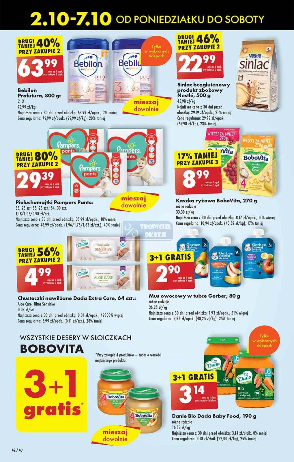 Gazetka promocyjna Biedronka do 07/10/2023 str.42