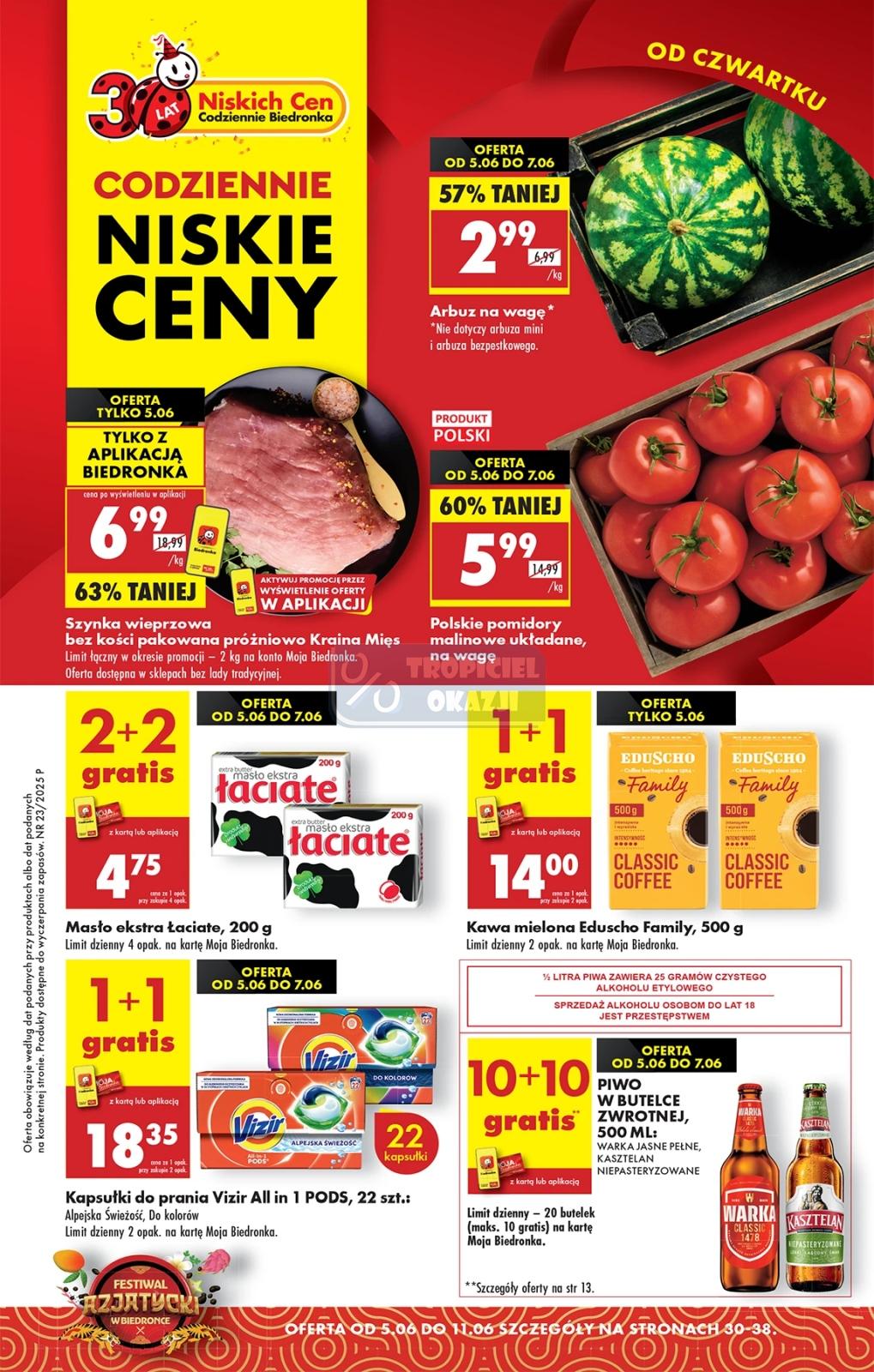 Gazetka promocyjna Biedronka do 11/06/2025 str.1