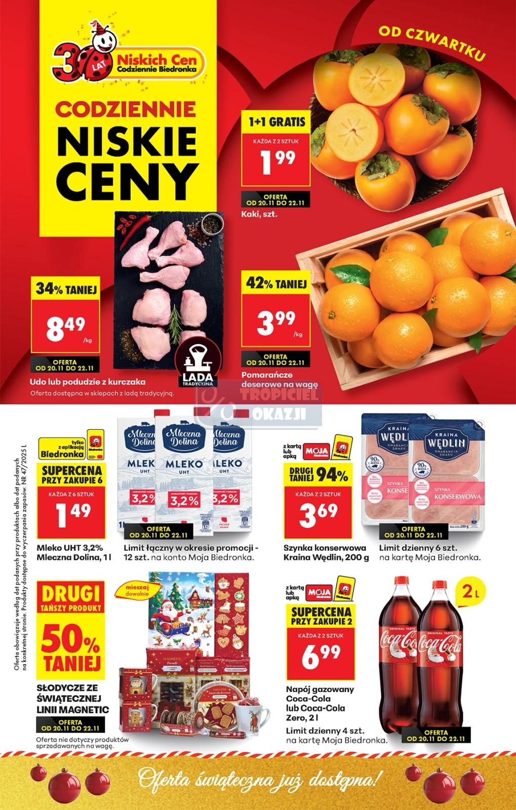 Gazetka promocyjna Biedronka do 26/11/2025 str.1