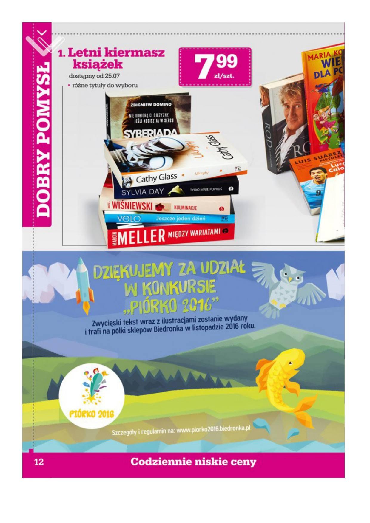 Gazetka promocyjna Biedronka do 07/08/2016 str.12