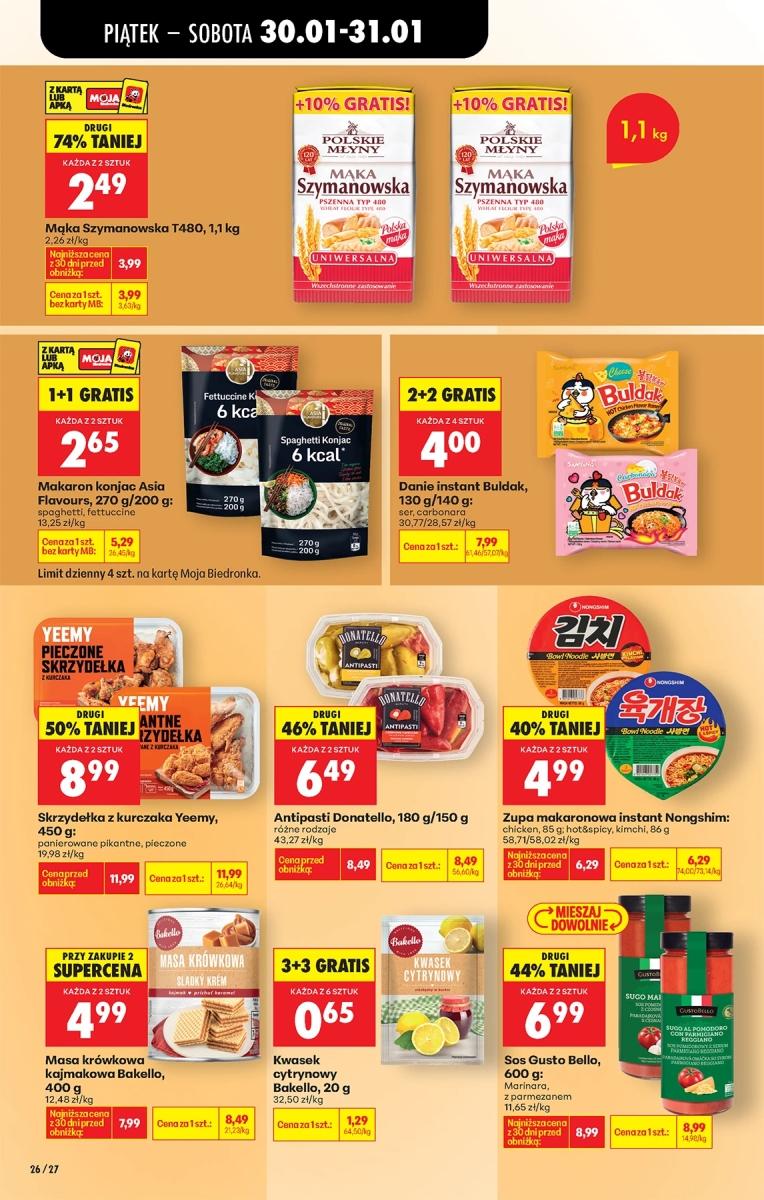 Gazetka promocyjna Biedronka do 31/01/2026 str.26