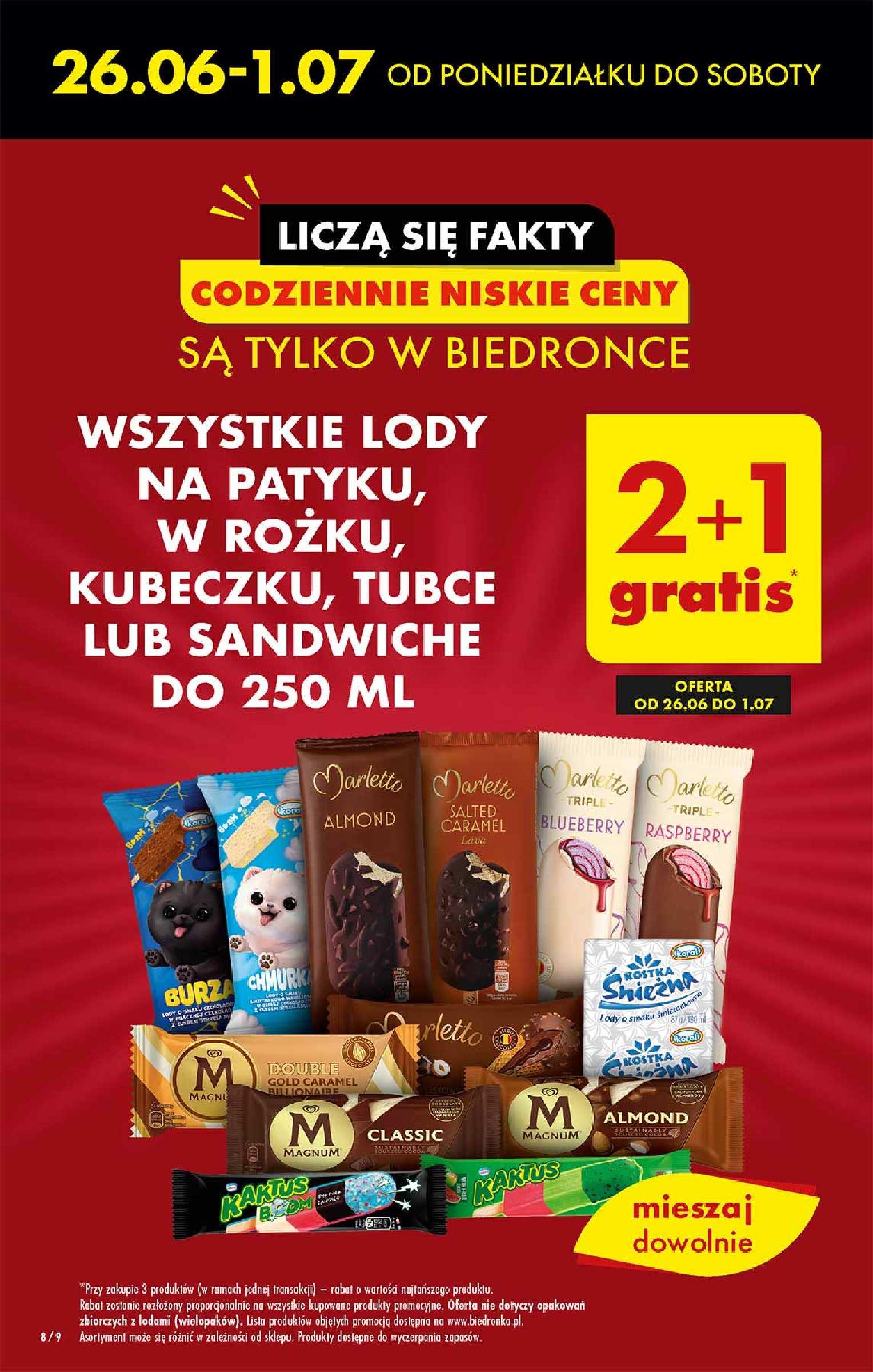 Gazetka promocyjna Biedronka do 01/07/2023 str.8