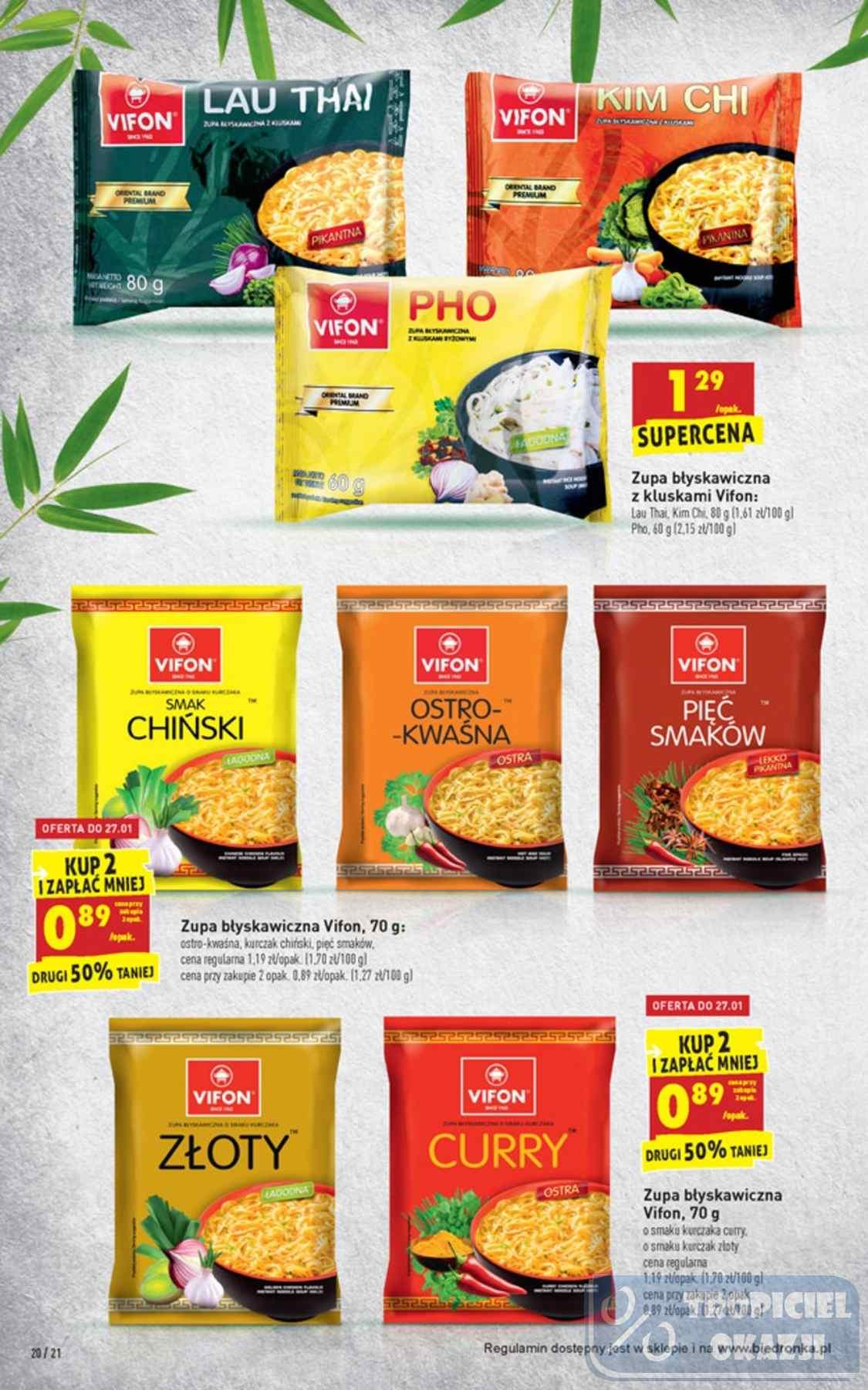 Gazetka promocyjna Biedronka do 30/01/2019 str.20