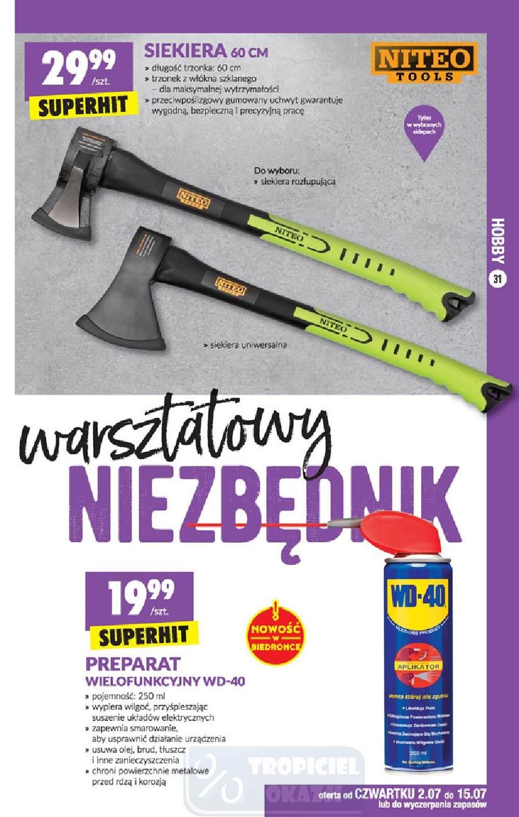 Gazetka promocyjna Biedronka do 11/07/2020 str.31