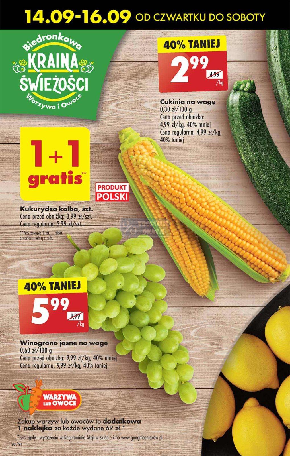 Gazetka promocyjna Biedronka do 20/09/2023 str.20