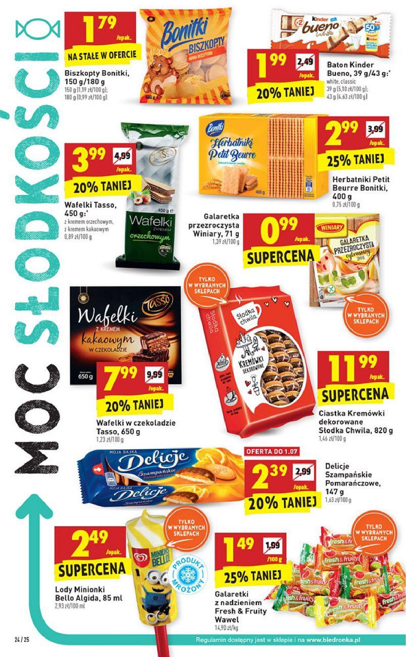 Gazetka promocyjna Biedronka do 04/07/2018 str.24
