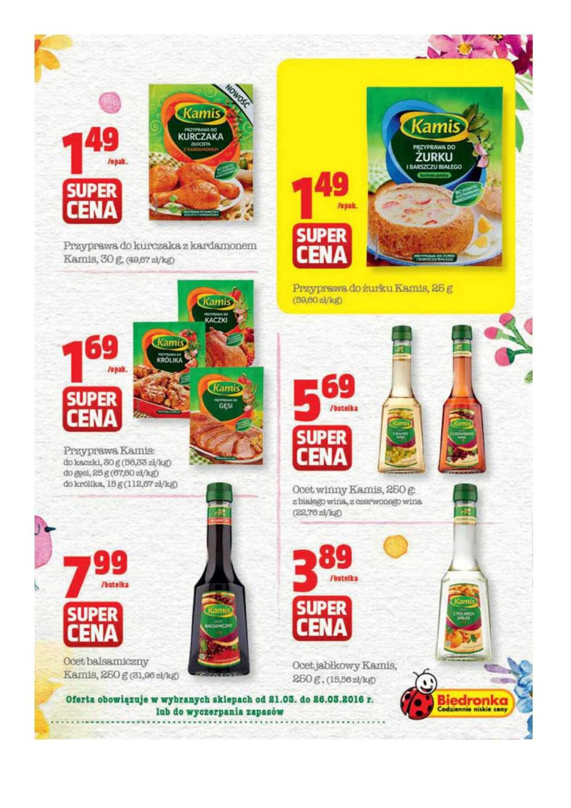 Gazetka promocyjna Biedronka do 23/03/2016 str.22