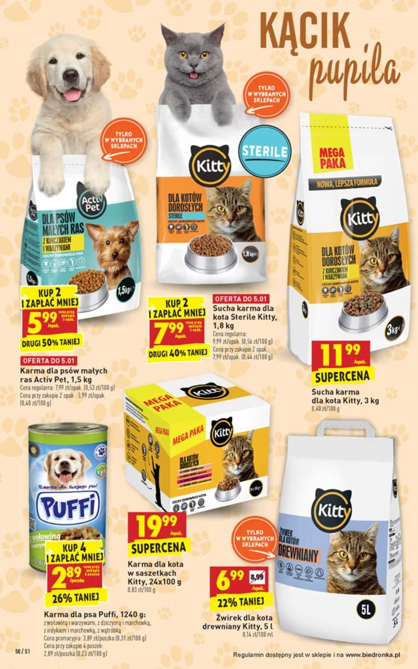 Gazetka promocyjna Biedronka do 09/01/2019 str.50
