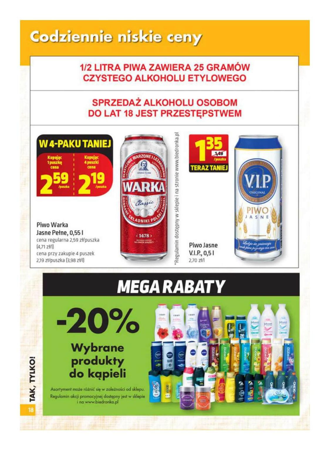 Gazetka promocyjna Biedronka do 02/03/2016 str.18