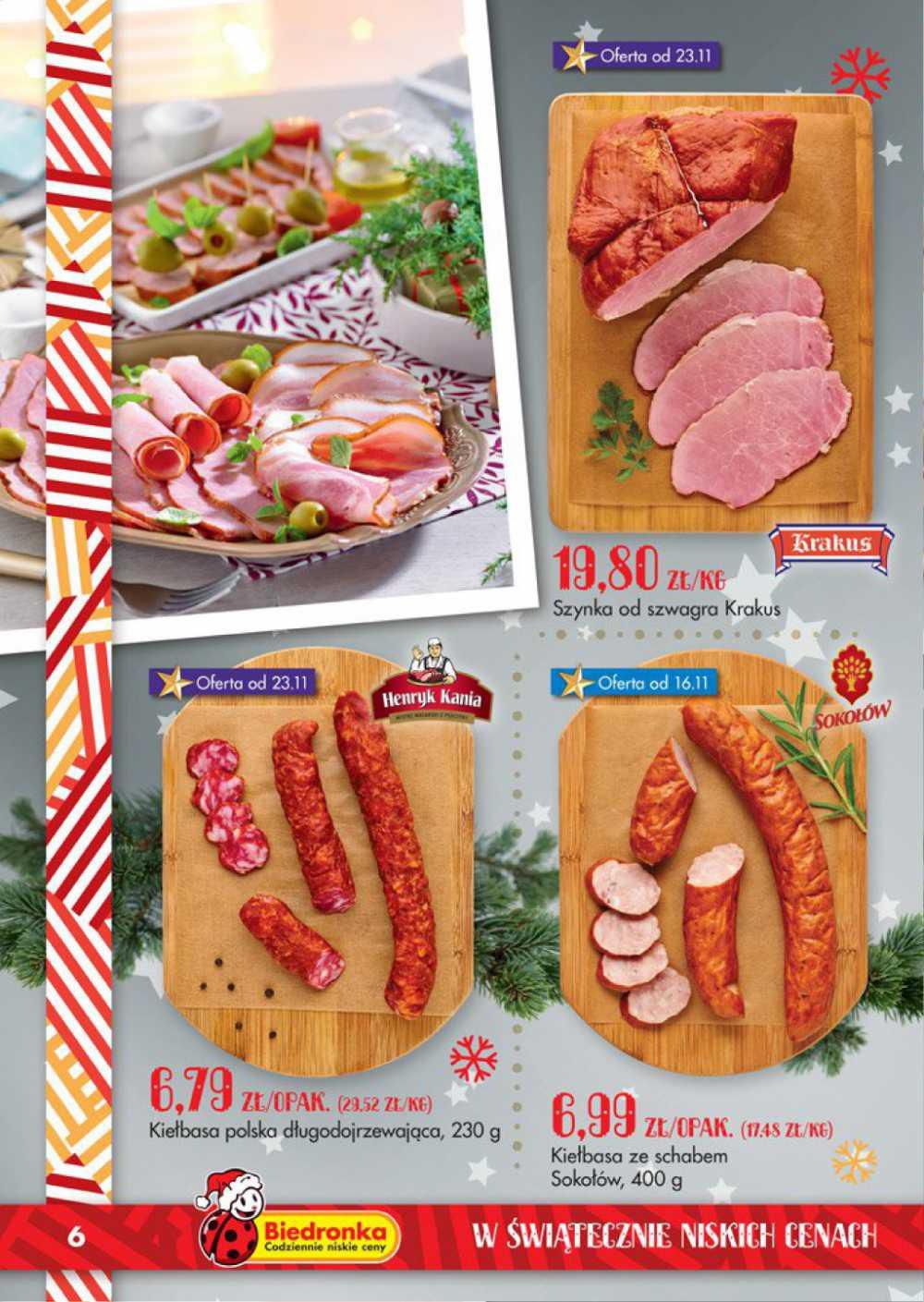 Gazetka promocyjna Biedronka do 06/12/2015 str.6