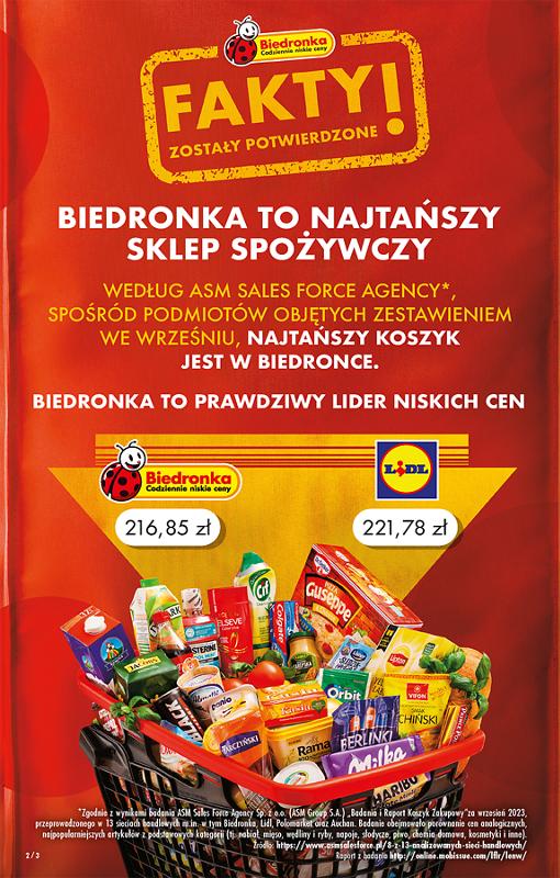 Gazetka promocyjna Biedronka do 28/10/2023 str.2