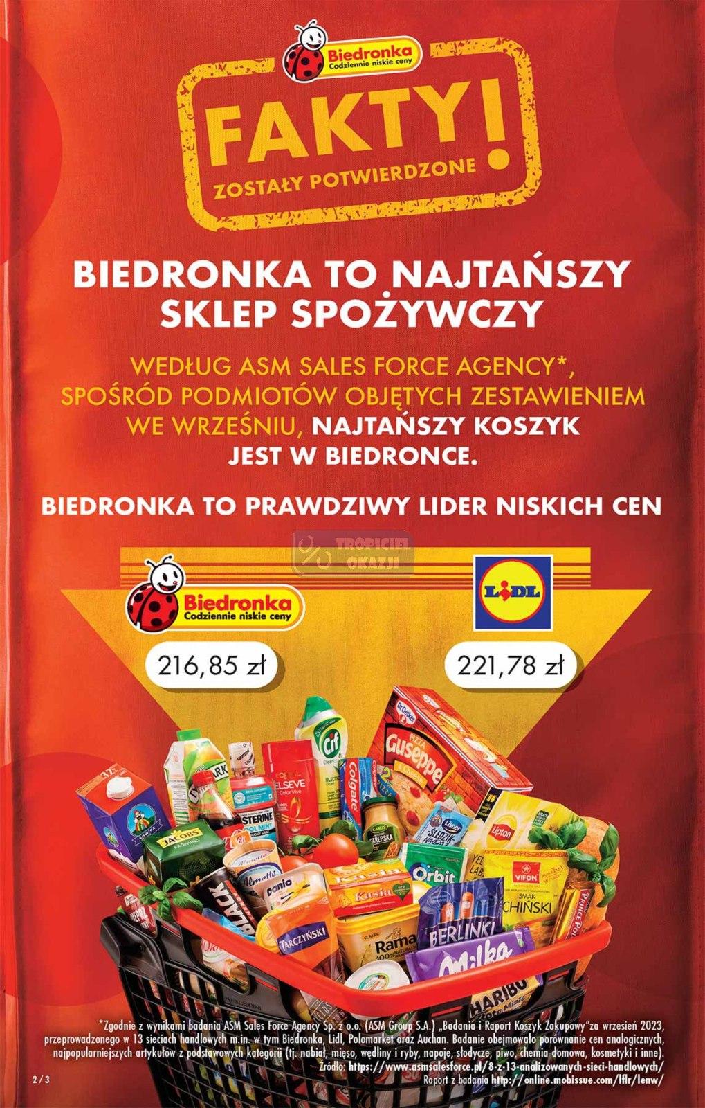 Gazetka promocyjna Biedronka do 11/11/2023 str.1