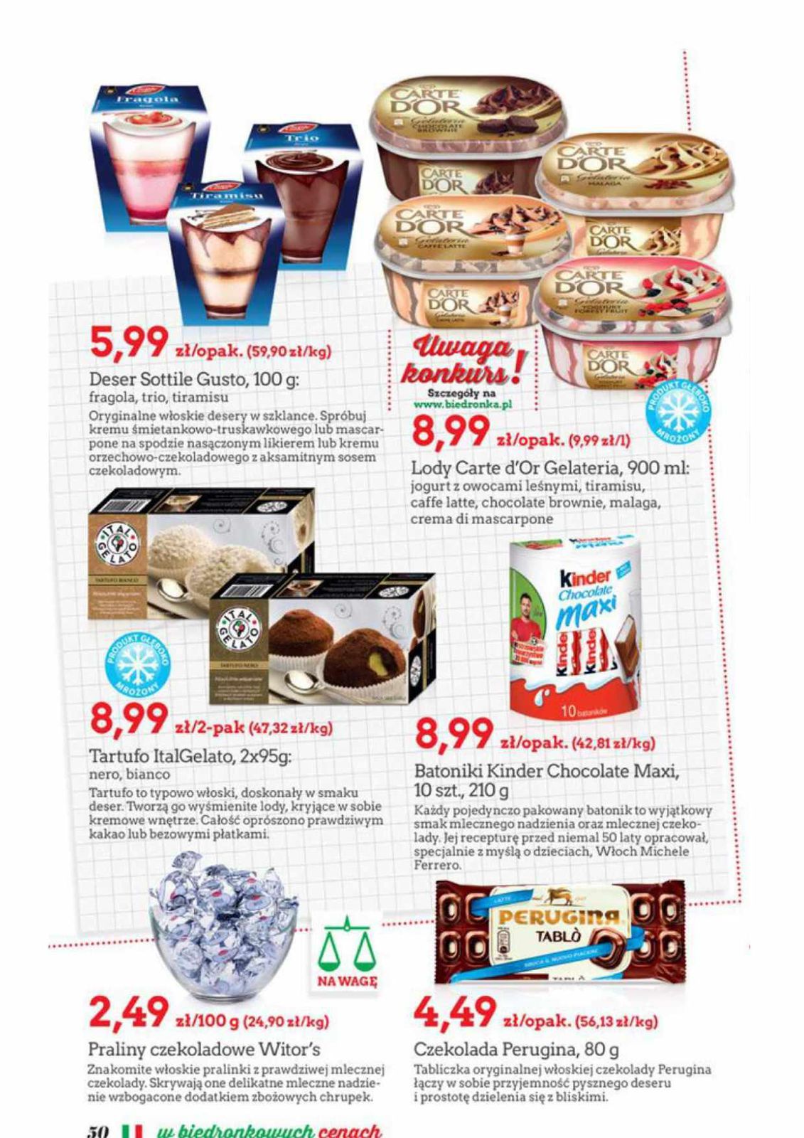 Gazetka promocyjna Biedronka do 24/04/2016 str.50