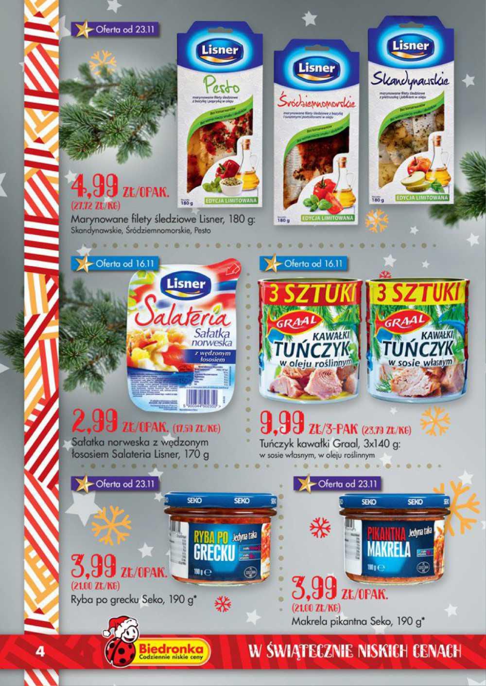 Gazetka promocyjna Biedronka do 06/12/2015 str.4