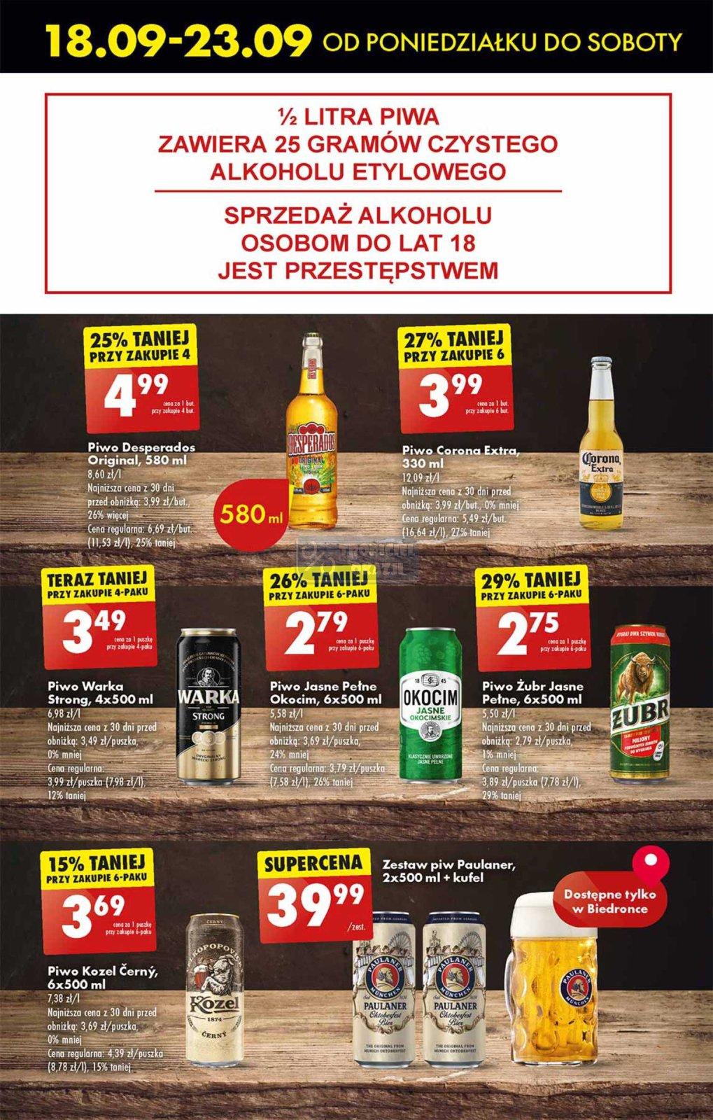 Gazetka promocyjna Biedronka do 23/09/2023 str.39