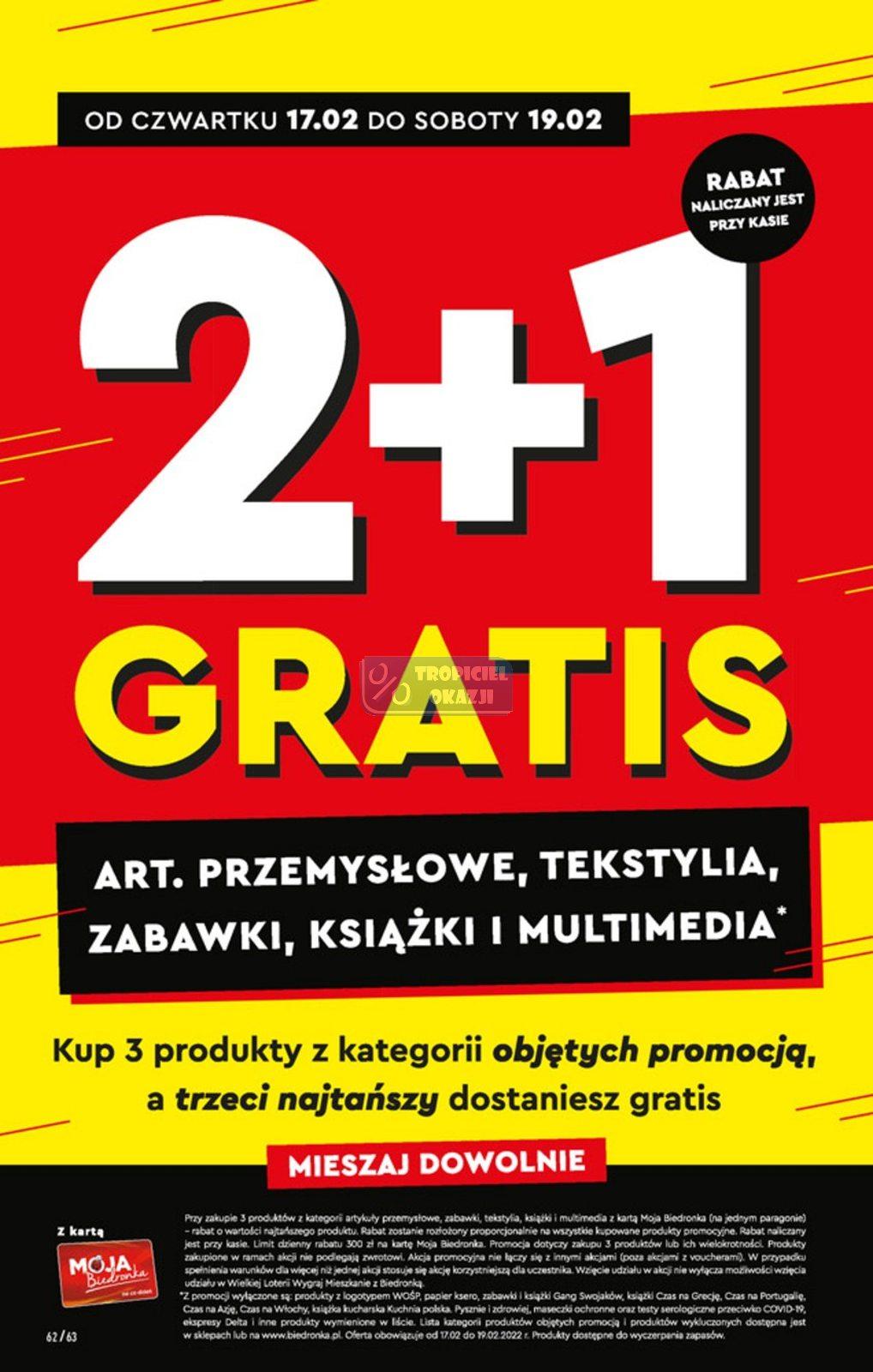 Gazetka promocyjna Biedronka do 23/02/2022 str.62