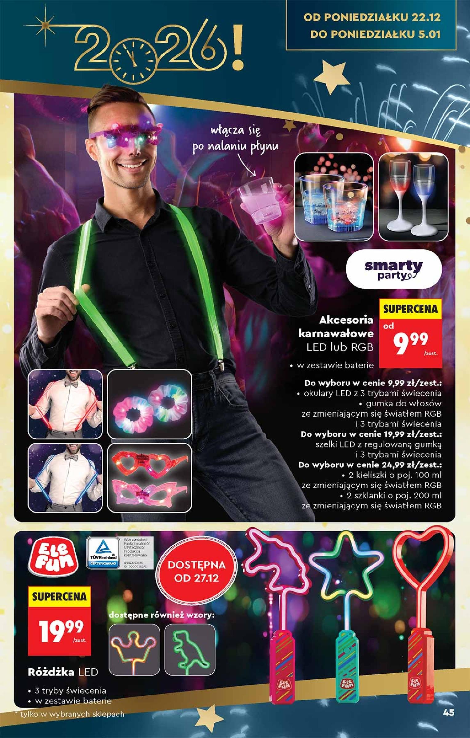 Gazetka promocyjna Biedronka do 03/01/2026 str.45