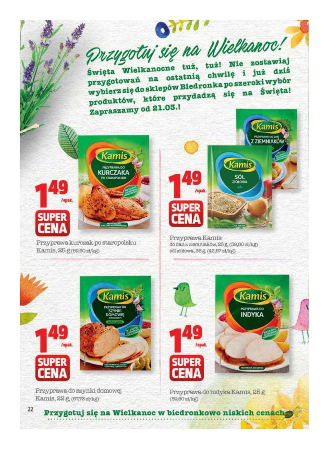 Gazetka promocyjna Biedronka do 23/03/2016 str.21