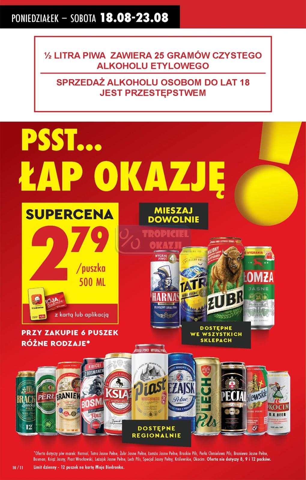 Gazetka promocyjna Biedronka do 23/08/2025 str.10