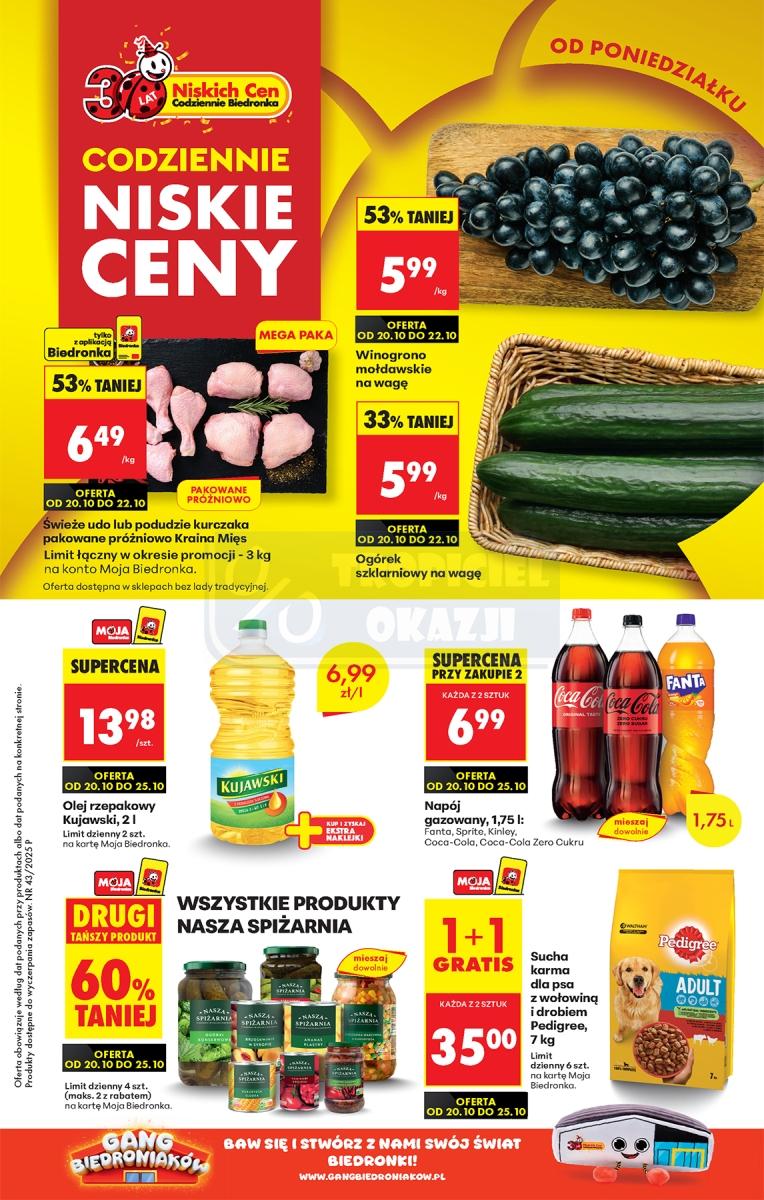 Gazetka promocyjna Biedronka do 26/10/2025 str.1
