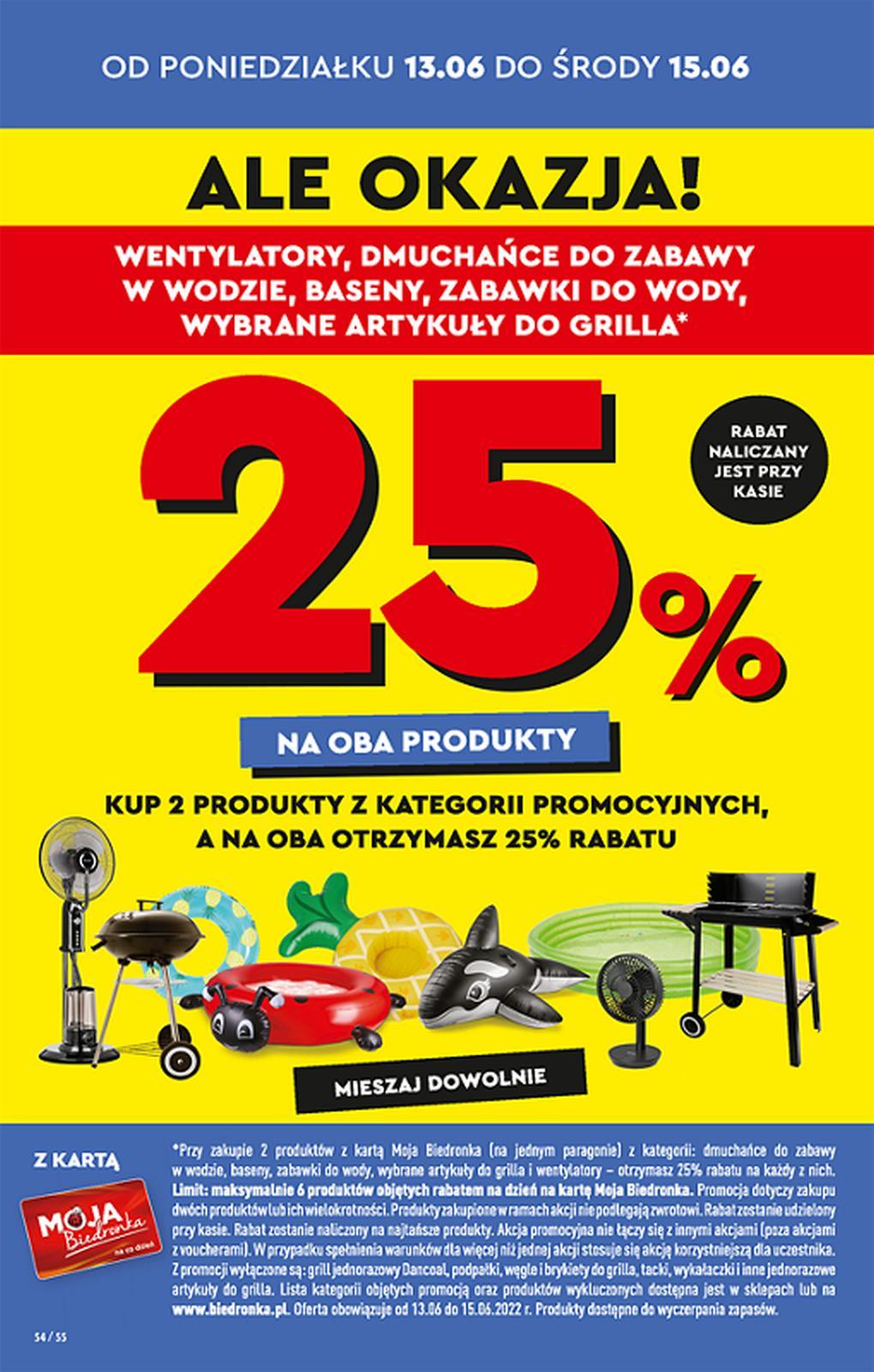 Gazetka promocyjna Biedronka do 18/06/2022 str.54