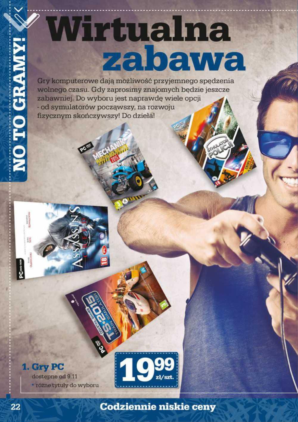 Gazetka promocyjna Biedronka do 22/11/2015 str.22